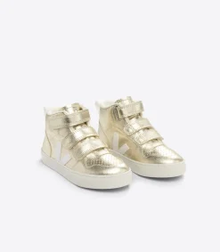 V-10 MID FURED LEATHER PLATINE>VEJA Shop