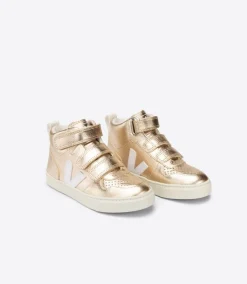 V-10 MID LEATHER GOLD WHITE>VEJA Outlet