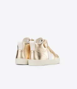 V-10 MID LEATHER GOLD WHITE><noscript><img width=