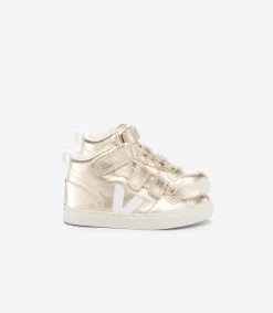 V-10 MID LEATHER PLATINE WHITE>VEJA Discount