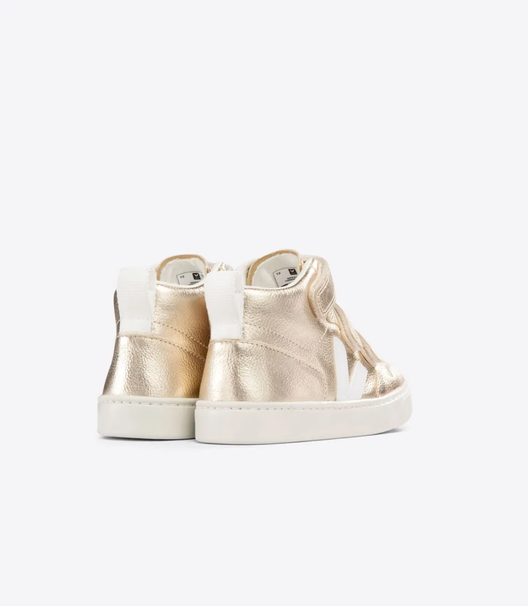 V-10 MID LEATHER PLATINE WHITE>VEJA Discount
