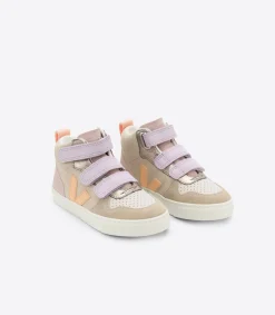 V-10 MID SUEDE MULTICO ALMOND PEACH>VEJA Cheap