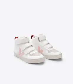 V-10 MID WHITE PETALE MARSALA>VEJA Store