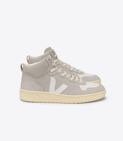 V-15 NUBUCK NATURAL WHITE>VEJA Sale