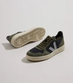 V-10 RIPSTOP BLACK OXFORD GREY MUD><noscript><img width=