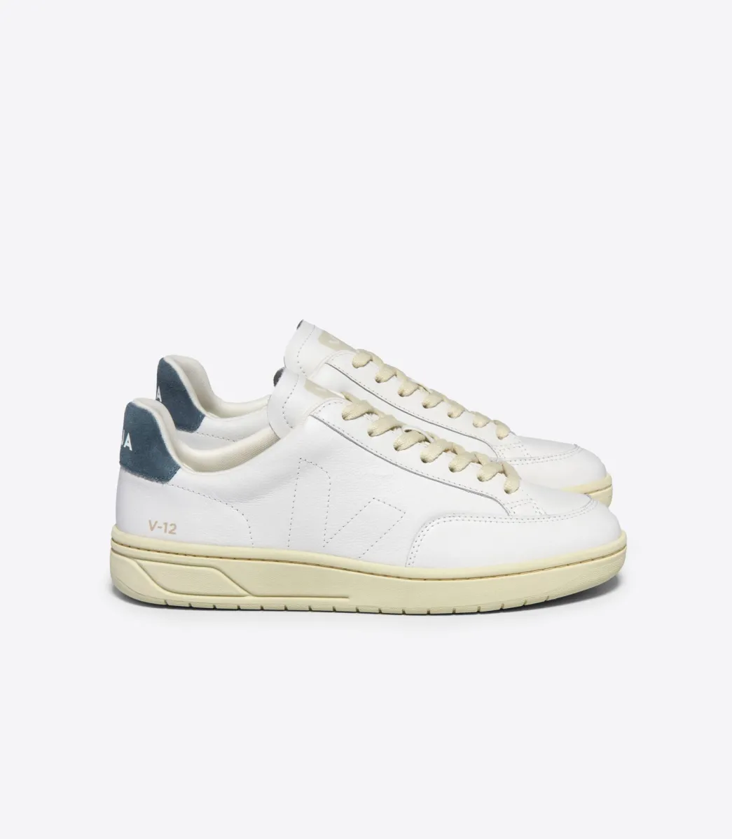 V-12 STITCH LEATHER WHITE CALIFORNIA>VEJA Cheap