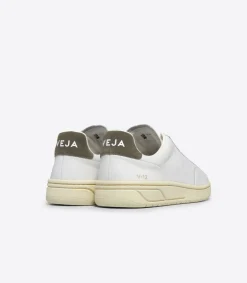 V-12 STITCH LEATHER WHITE KAKI><noscript><img width=