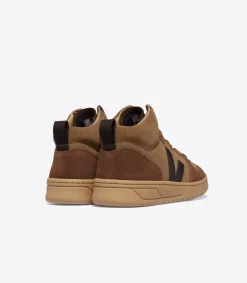 V-15 SUEDE BROWN BLACK><noscript><img width=