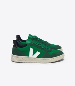 V-10 SUEDE EMERAUDE PIERRE BLACK>VEJA Outlet