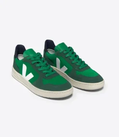 V-10 SUEDE EMERAUDE PIERRE BLACK>VEJA Outlet