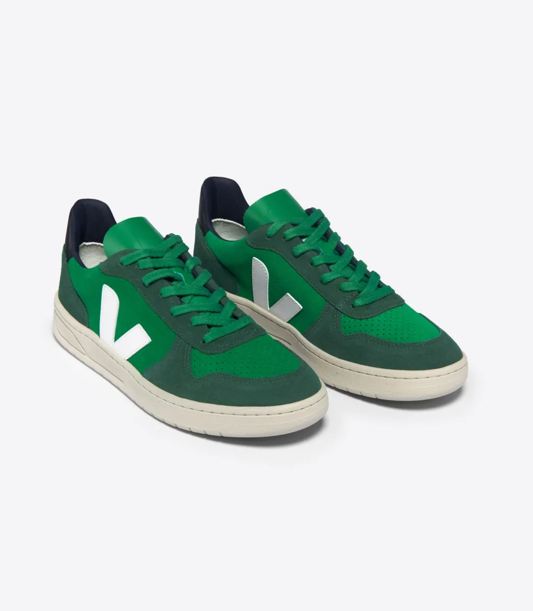 V-10 SUEDE EMERAUDE PIERRE BLACK>VEJA Outlet