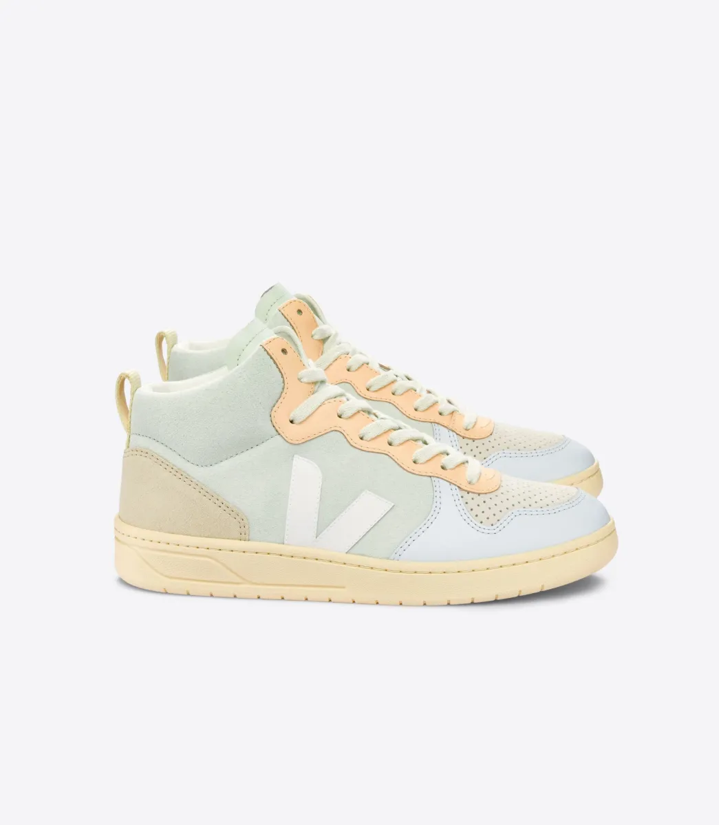 V-15 SUEDE JADE WHITE MULTICO>VEJA Outlet