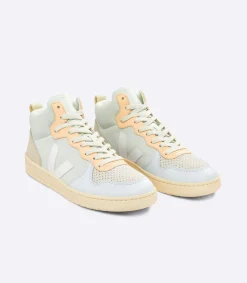 V-15 SUEDE JADE WHITE MULTICO>VEJA Outlet