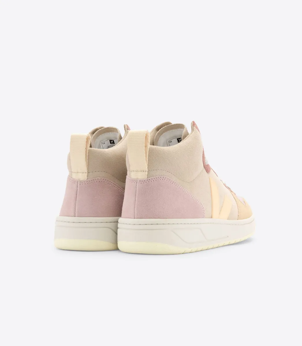 V-15 SUEDE MULTICO PEACH>VEJA Fashion