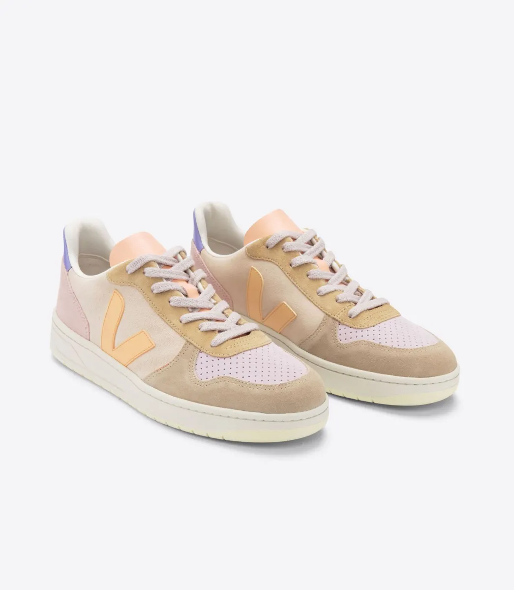 V-10 SUEDE MULTICO PEACH>VEJA Hot