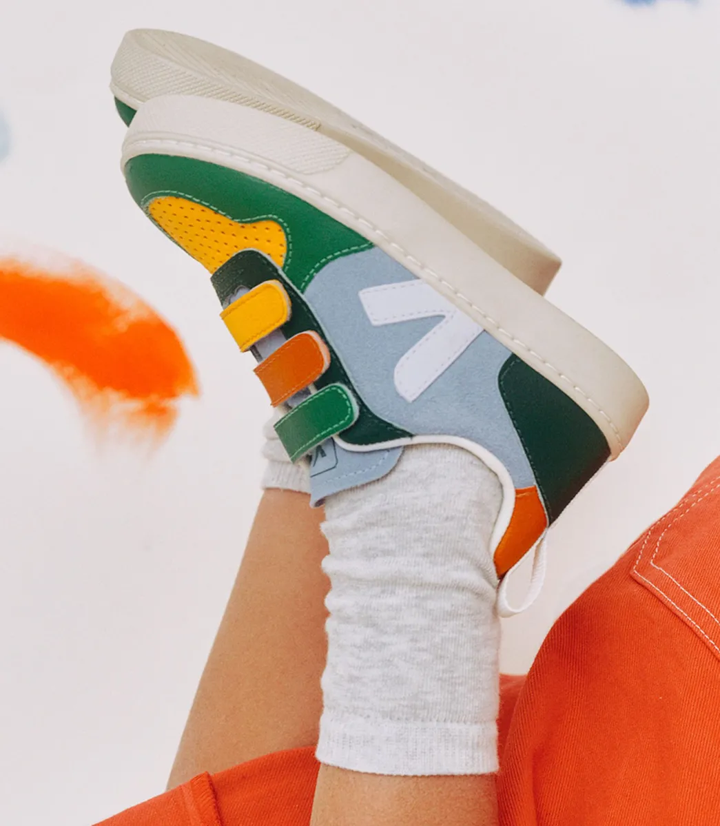 V-10 SUEDE MULTICO STEEL>VEJA Discount