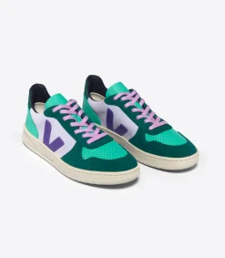 V-10 SUEDE MULTICO SWAN PURPLE PIERRE>VEJA Hot