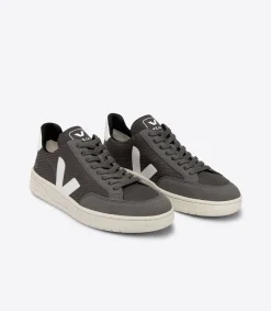 V-12 VEGAN B-MESH GRAFITE WHITE>VEJA Cheap