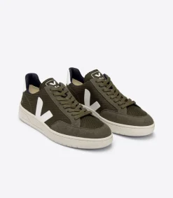 V-12 VEGAN B-MESH OLIVE WHITE>VEJA Hot
