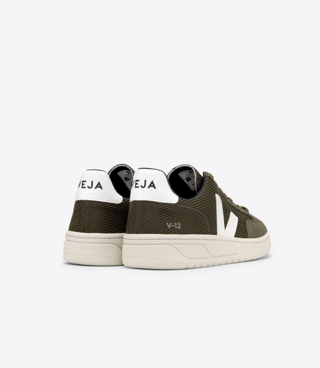 V-12 VEGAN B-MESH OLIVE WHITE>VEJA Hot