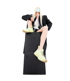 V-KNIT X RICK OWENS FULL ACID YELLOW><noscript><img width=