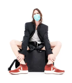 V-KNIT X RICK OWENS MID RUST><noscript><img width=