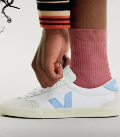 VOLLEY CANVAS WHITE AQUA><noscript><img width=