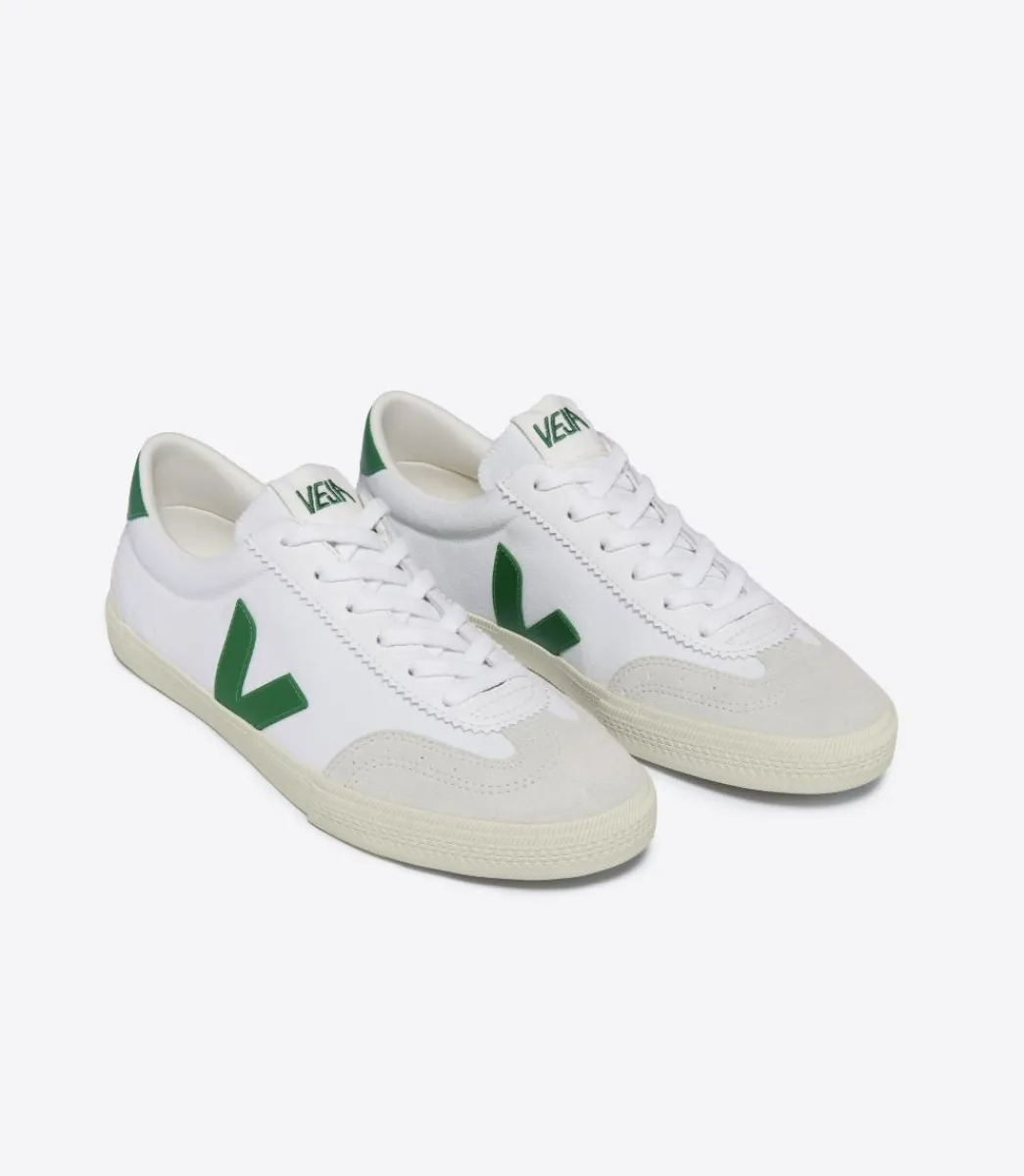 VOLLEY CANVAS WHITE EMERAUDE>VEJA Fashion