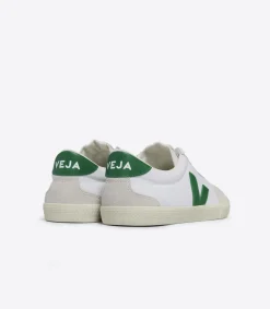 VOLLEY CANVAS WHITE EMERAUDE><noscript><img width=