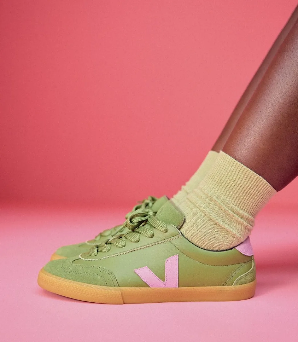 VOLLEY LEATHER X MAKE MY LEMONADE KIWI ORCHID>VEJA Best