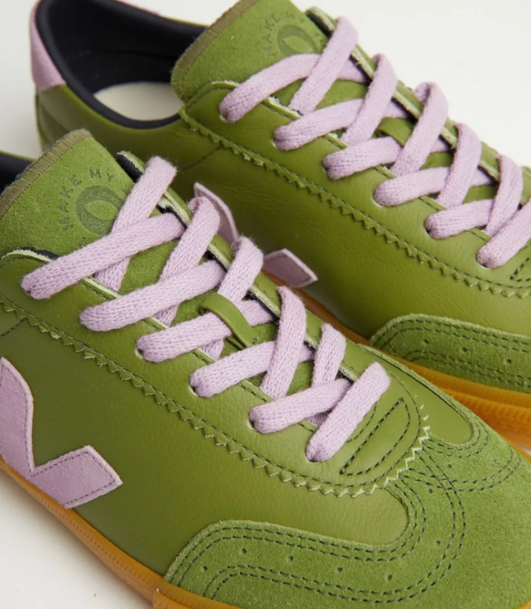 VOLLEY LEATHER X MAKE MY LEMONADE KIWI ORCHID>VEJA Best