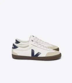 VOLLEY LEATHER WHITE NAUTICO BARK>VEJA Hot