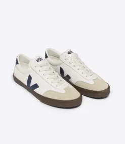 VOLLEY LEATHER WHITE NAUTICO BARK>VEJA Hot