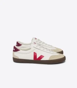 VOLLEY LEATHER WHITE PEKIN BARK>VEJA New