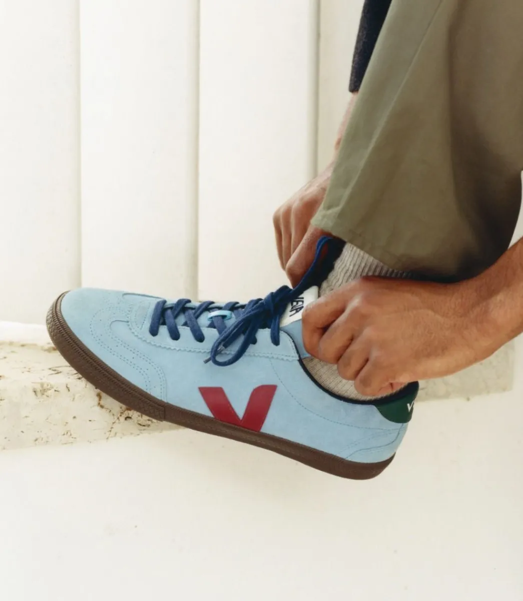 VOLLEY SUEDE AQUA MARSALA EAGLE>VEJA Discount