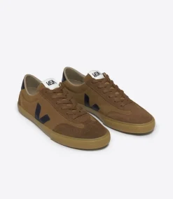 VOLLEY SUEDE CAMEL BLACK>VEJA Flash Sale