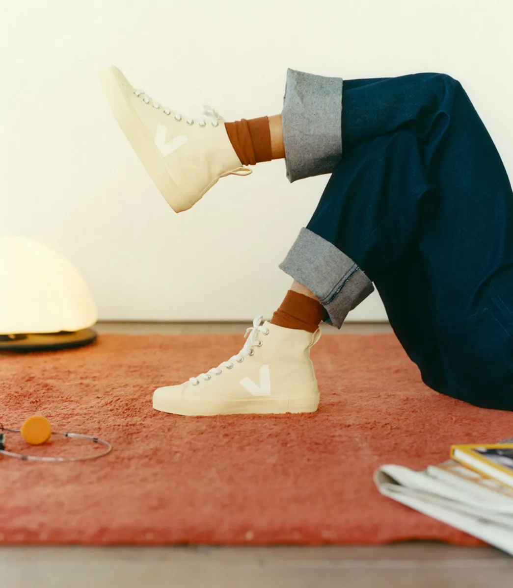 WATA II CANVAS BUTTER WHITE BUTTER SOLE>VEJA New