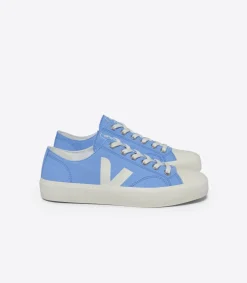 WATA II LOW CANVAS AQUA PIERRE>VEJA Hot