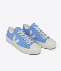 WATA II LOW CANVAS AQUA PIERRE>VEJA Hot