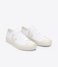 WATA II LOW CANVAS WHITE PIERRE>VEJA Store