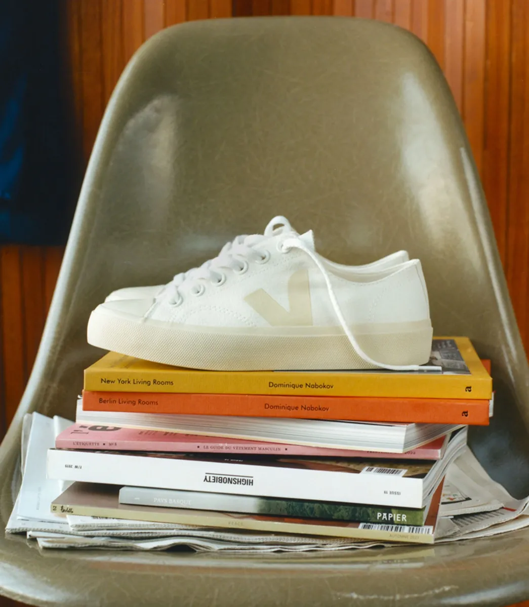 WATA II LOW CANVAS WHITE PIERRE>VEJA Store